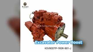 खुदाई पंप अपग्रेड K5V80DTP हैवी ड्यूटी पावर