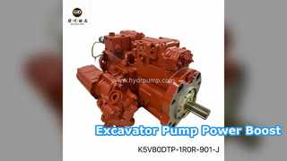 खुदाई हाइड्रोलिक पंप अपग्रेड K5V80DTP