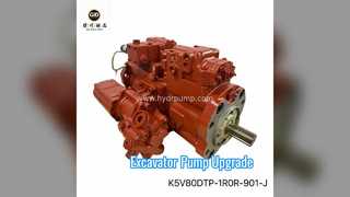 12-15 टन के लिए खुदाई हाइड्रोलिक पंप K5V80DTP